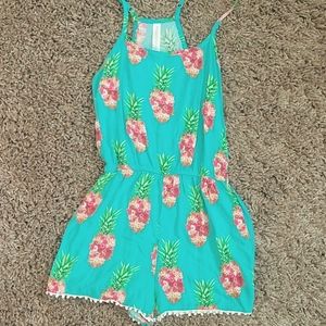 Aeropostale pineapple romper